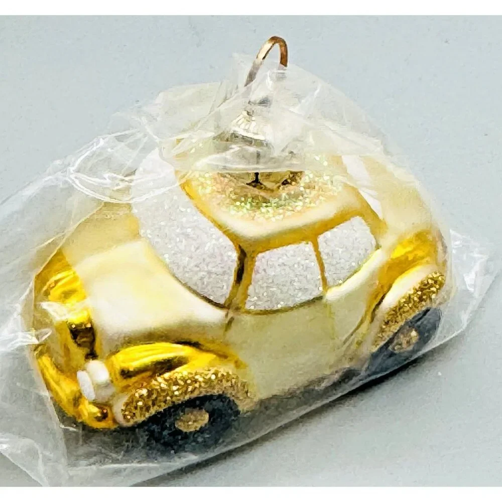 Patricia Breen Saint Christopher Patron of Travel Car 2 Piece Ornament Christmas